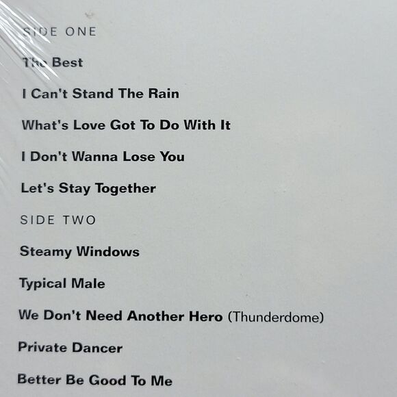 VINYL Tina Turner: Simply The Best - 2 Black LP SEALED - Picture 4 of 5